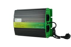 NPS1000-12 Apex 1000W Şarjlı Tam Sinüs İnverter 12V