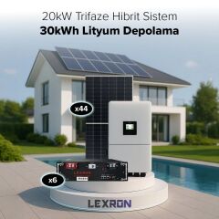 20KW TRİFAZE HİBRİT SİSTEM 2