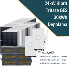 20KW TRİFAZE HİBRİT SİSTEM 2