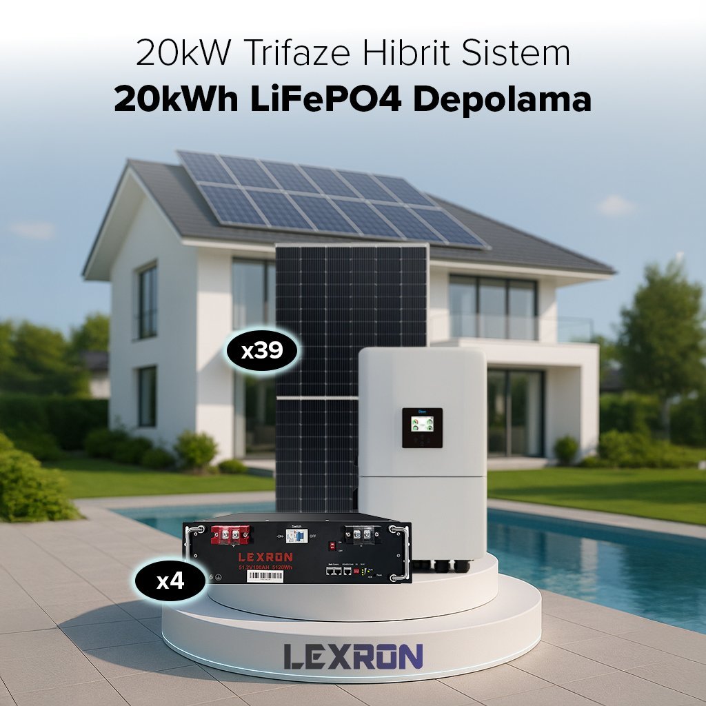 20KW TRİFAZE HİBRİT SİSTEM 1