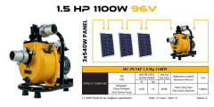 DC Yüzey Pompa 1.5Hp 1100W (SFP20-17-1100W/96V)