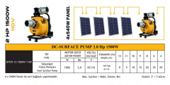 DC Yüzey Pompa 2Hp 1500W (SFP29-13-1500W/110V)