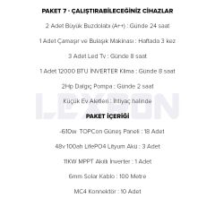 11kW TOPCON PAKET SİSTEM 2 (PAKET 7)
