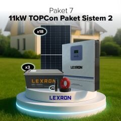 11kW TOPCON PAKET SİSTEM 2 (PAKET 7)