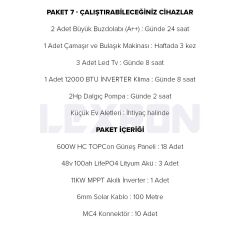11kW TOPCON PAKET SİSTEM 2 (PAKET 7)