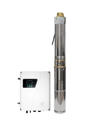 AC-DC Pompa 4 İnç 220V 2200 Watt 14 Ton HMAX: 125 mt Outlet: 2