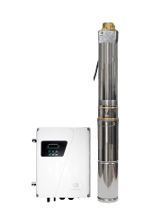 AC-DC Pompa 4 İnç 220V 2200 Watt 14 Ton HMAX: 125 mt Outlet: 2