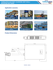 TommaTech Batarya Şarj Ünitesi Duvar Tipi 80V-200A