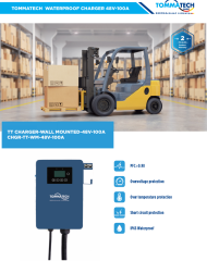 TommaTech Batarya Şarj Ünitesi Duvar Tipi 48V-100A