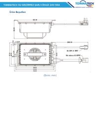 TommaTech Batarya Şarj Ünitesi Entegre 24V-50A