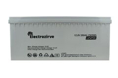 ELC-YRH-BOX Electrozirve 12.8V 200Ah Lityum (LiFePO4) Batarya