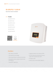 1.5 kW Monofaze On Grid İnvertör