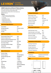 100AH 51.2V PREMİUM SERİSİ LİTYUM BATARYA