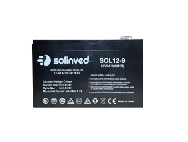 12V 9AH Ups Ve Alarm Aküsü