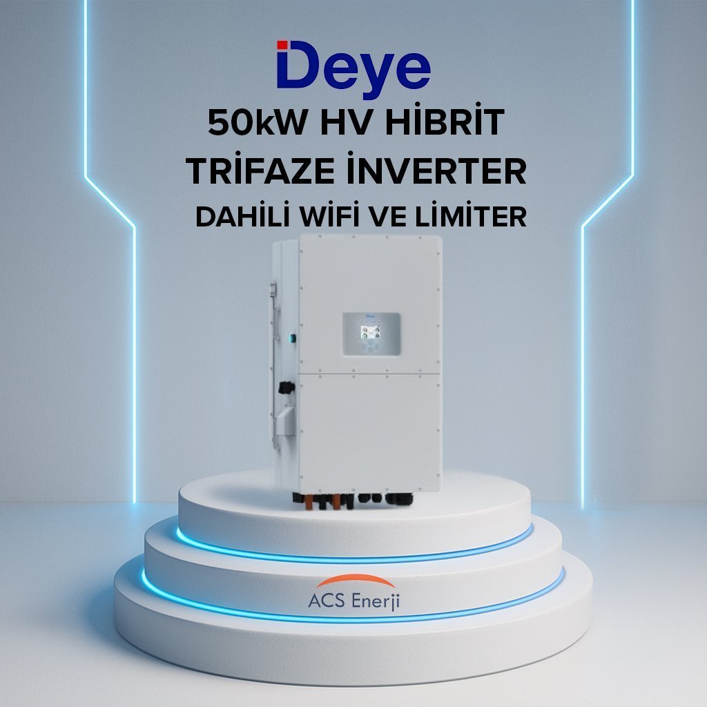 40KW HİBRİT TRİFAZE İNVERTER HV