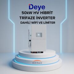 40KW HİBRİT TRİFAZE İNVERTER HV