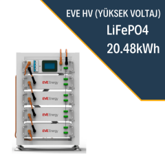 EVE 20.48kWh LİTYUM HV (YÜKSEK VOLTAJ) BATARYA SİSTEMİ