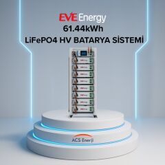 EVE 61.44kWh LİTYUM HV (YÜKSEK VOLTAJ) BATARYA SİSTEMİ