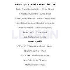 6.2kW TOPCON PAKET SİSTEM 1 (PAKET 4)