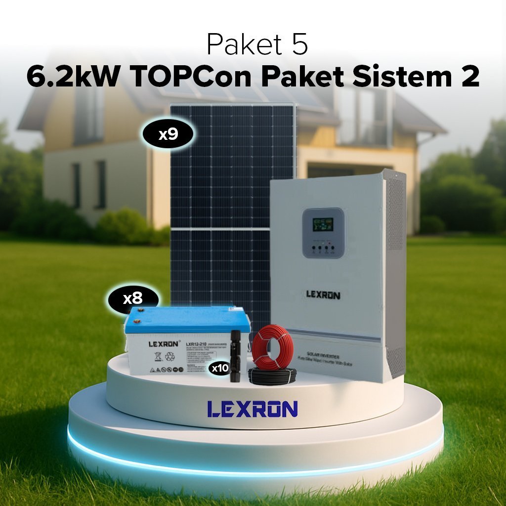 6.2kW TOPCON PAKET SİSTEM 2 (PAKET 5)
