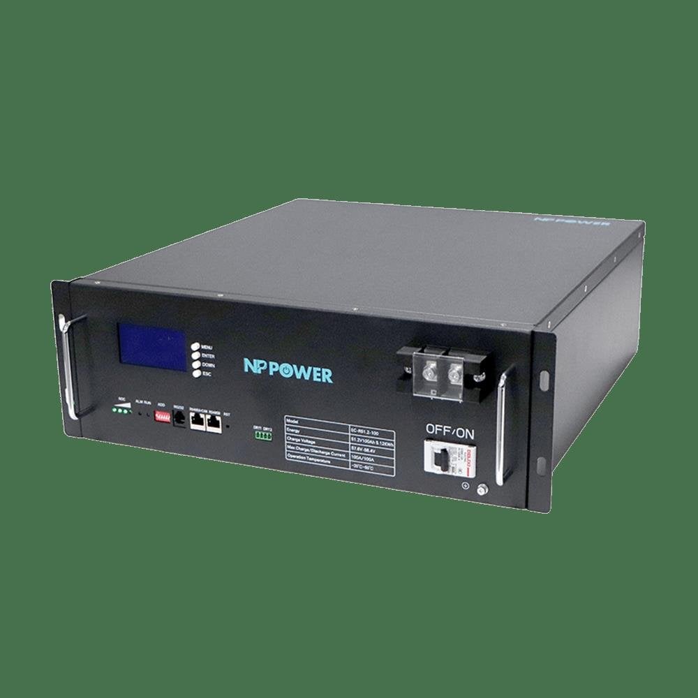 NPP-ITJ-RCK NP Power 51.2V 100Ah Lityum (LiFePO4) Batarya