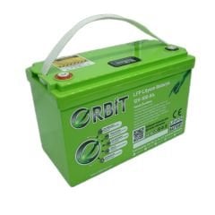 ORBİT 12 V 100 Ah LiFePO4 Akü-ABS Kasa