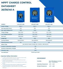 20A MPPT ŞARJ KONTROL CİHAZI