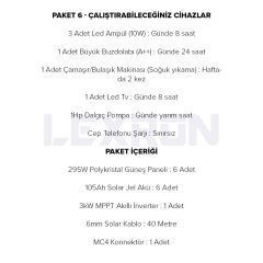 3kW POLİKRİSTAL PAKET SİSTEM 2 (PAKET 6)