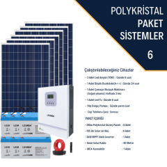 3kW POLİKRİSTAL PAKET SİSTEM 2 (PAKET 6)