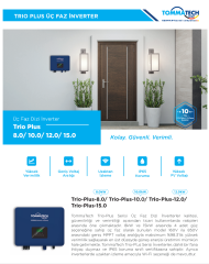 TommaTech Trio Plus K 15.0kW Üç Faz İnverter