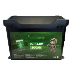 ELC-ITG-BOX Electrozirve 12.8V 200Ah Lityum (LiFePO4) Batarya