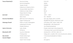 APX-ITJ-RCK Apex 51.2V 100Ah Lityum (LiFePO4) Batarya