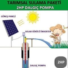 3HP 2.2kW (3X220V) TARIMSAL SULAMA SİSTEMİ MONOFAZE