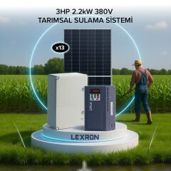 3HP 2.2kW (380V) TARIMSAL SULAMA SİSTEMİ
