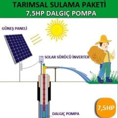 7.5HP 5.5kW (380V) TARIMSAL SULAMA SİSTEMİ