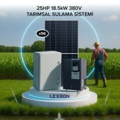 25HP 18.5kW (380V) TARIMSAL SULAMA SİSTEMİ