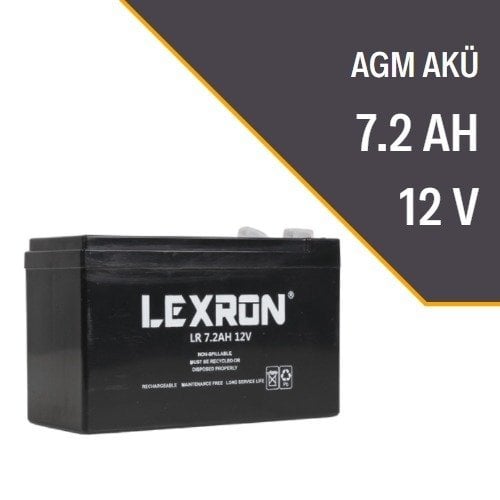 7.2AH-12V AGM AKÜ