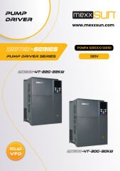 30Hp (22 kW) Solar Pompa Sürücüsü (Trifaze)