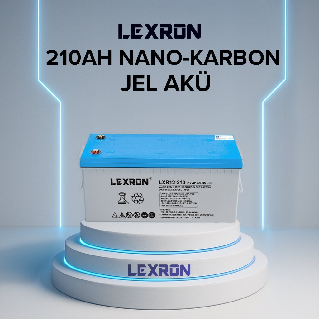 210AH-12V NANO-KARBON JEL AKÜ