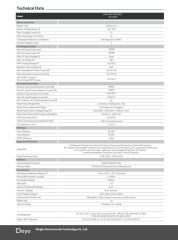 DEYE 30kW Hibrit Trifaze (HV)
