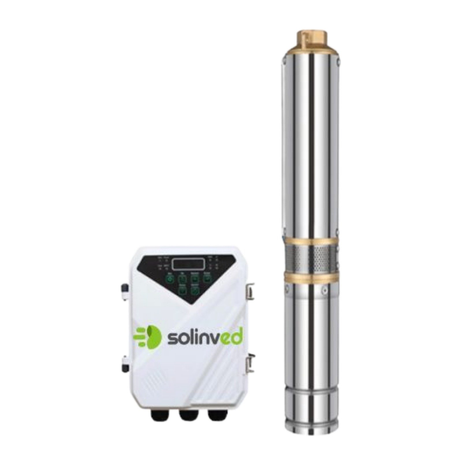 DC Pompa 3 İnç 48 Volt 600 Watt 3,8 Ton HMAX: 80 mt Outlet: 1,25