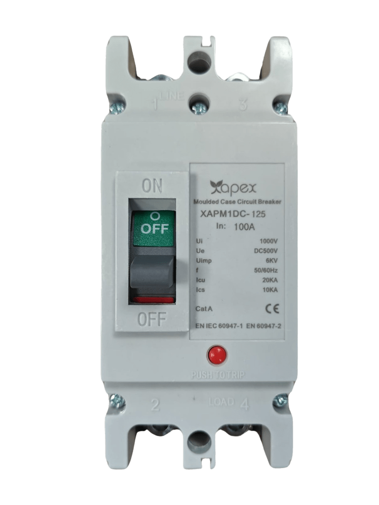 Apex DC Kartuş Sigorta Çift Kanal 2P/100A DC 500V