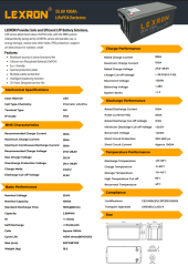 100AH 25.6V LİTYUM BATARYA