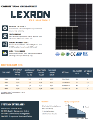 140W HALF-CUT TOPCON MONO GÜNEŞ PANELİ