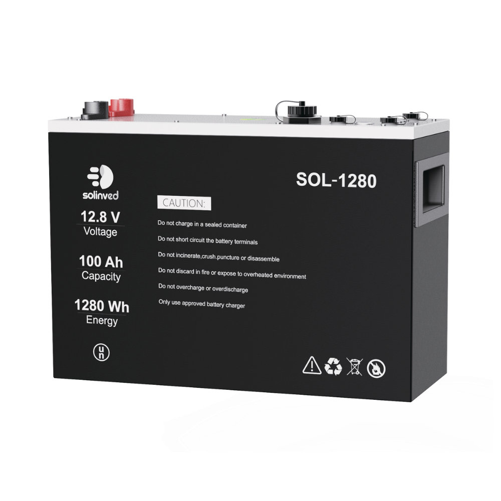 12.8 V 100Ah Lityum Akü